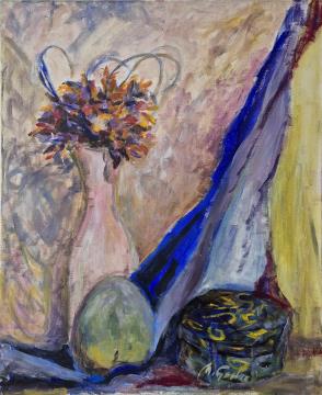 Tihožitje (Akril-platno - 50x60) Mojca Godec